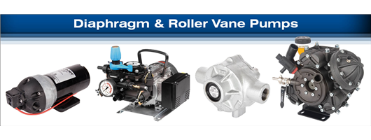 Diaphragm & Roller Vane Pumps