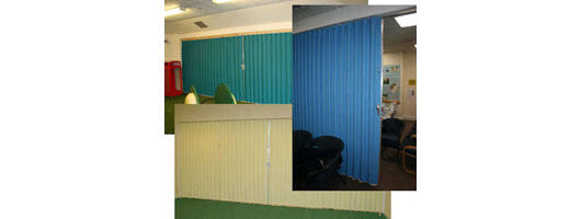 Concertina Fabric Partitions