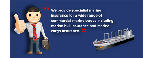 Marine trades & cargo insurance