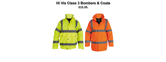 Hi Vis Bomber Jackets & Coats