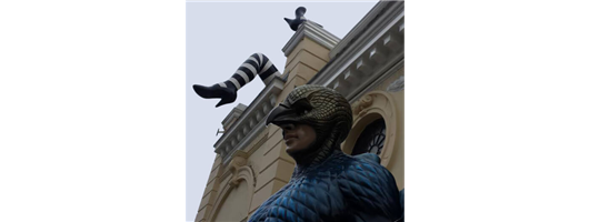 Giant Props - Birdman Sculpture at Brighton Cinema