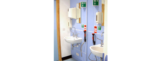 Emergency Wash Stations from InterFocus