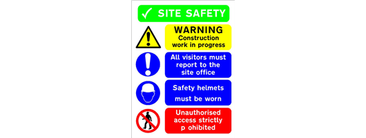 Site and Safety Signs
