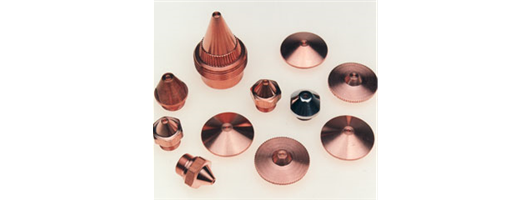 Nozzles for CO2 Lasers