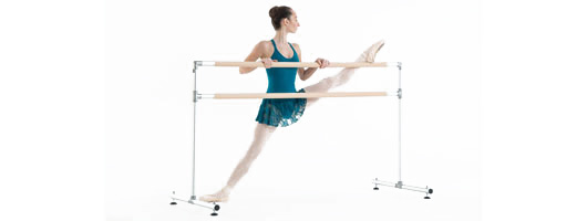 Medium freestanding ballet barre