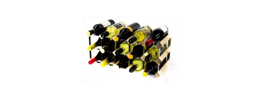 Classic 15 Bottle Wine Rack Ready Assembled