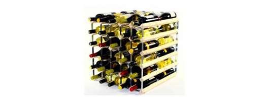 Double Depth 60 Bottle Wine Rack