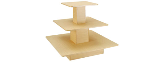Pyramid display stands