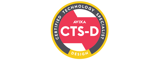 AVIXA - Audiovisual and Integrated Experience Association CTS-D Certified