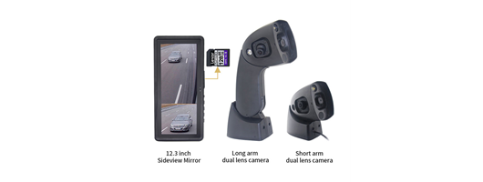NEW Wing Mirror Replacement Monitors with Dual Cameras