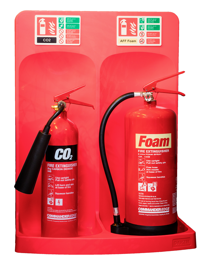 Fire Extinguisher Plastic Stands