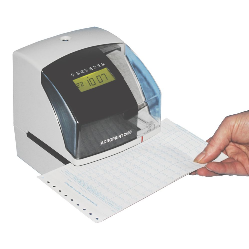 Acroprint 2400 Time & Date Stamp Recorder