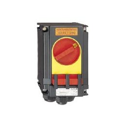 Atex Isolator Safety Switch, 20A 230V 3 Pole, Emergency Stop