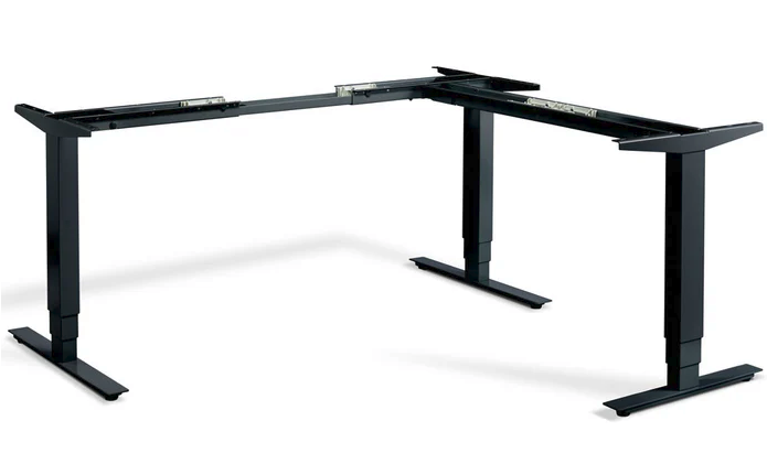 Corner Style Height Adjustable Desk Frame 