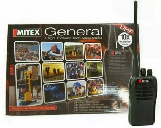MITEX GENERAL UHF TWO WAY RADIO