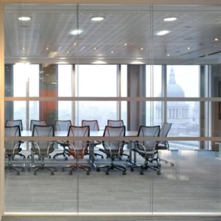 Glass Walls in a Meeting/Board Room