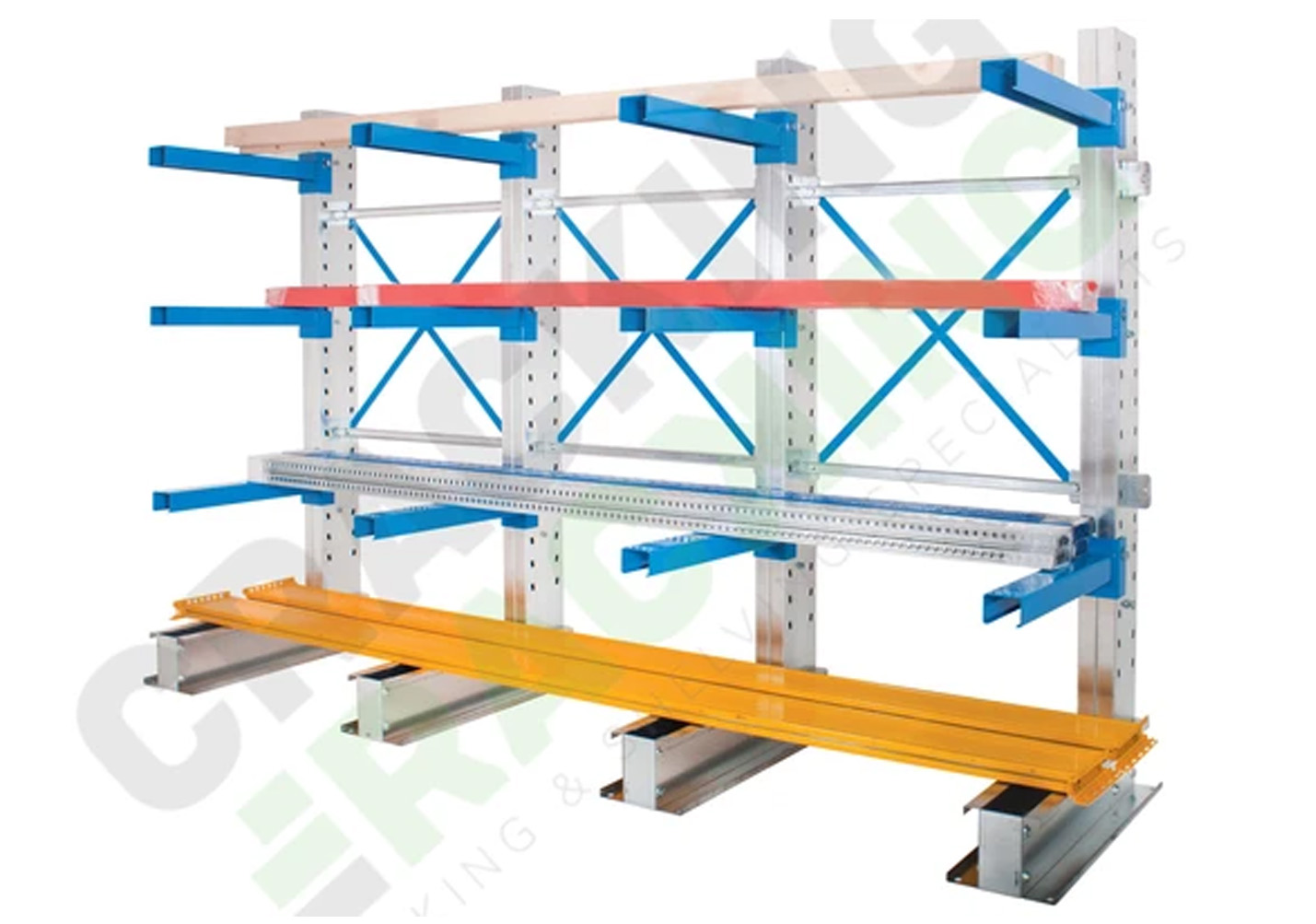 Cantilever Racking - Run of 3 Joined Bays