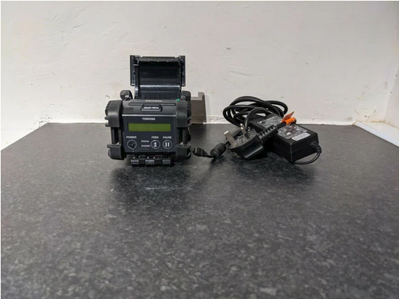 Portable Thermal Printer with Battery