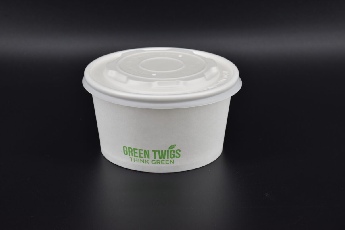 440ml Bagasse Soup Container