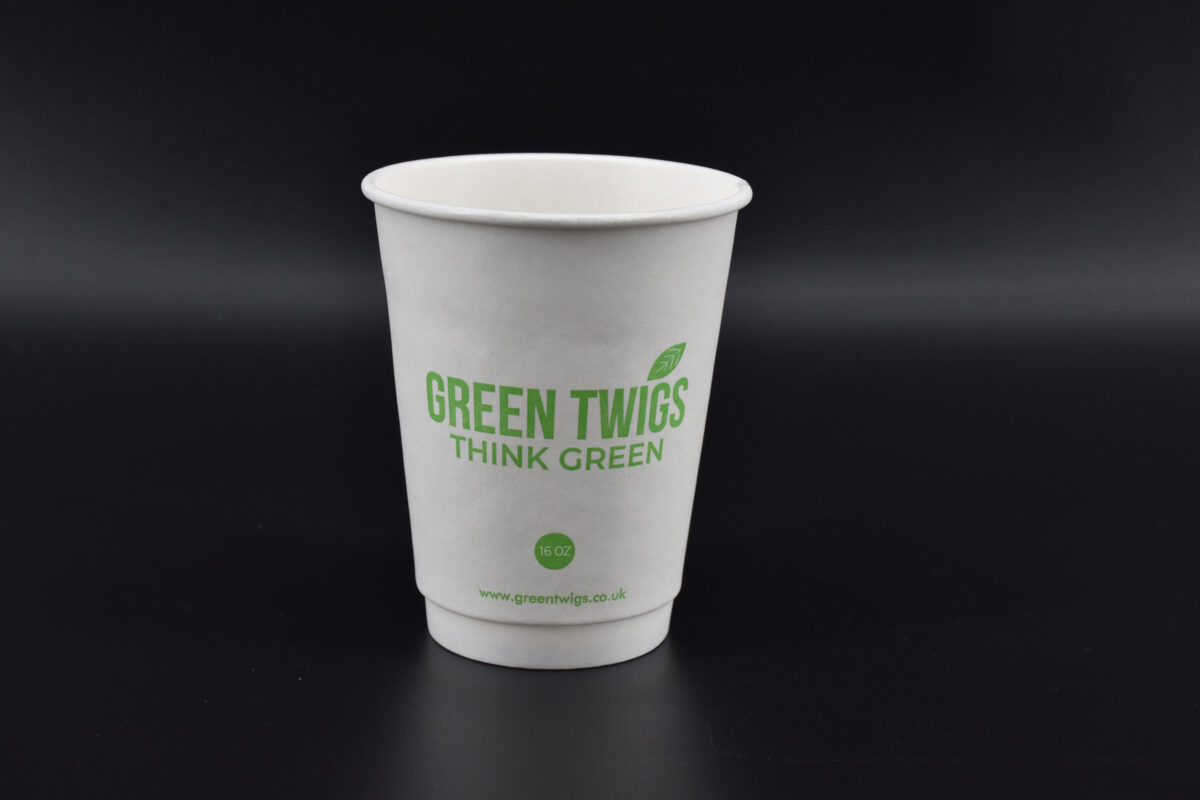 16oz Double Wall Compostable Hot Cups