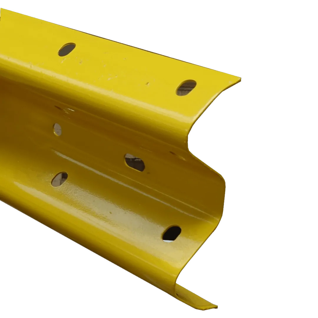 3.2m Effective Length Corrugated Beams – Straight – Powder Coated Yellow
