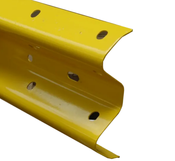 Yellow Armco – 3.20m Effective length Beam – RAL 1023 – Off Road Crash Barrier