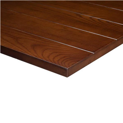 Slat Solid Wood Table Top