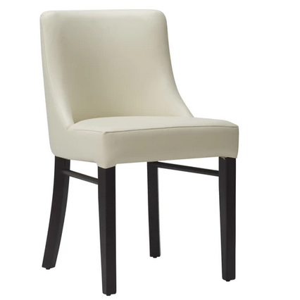 Merano Upholstered Side Chair - Wenge