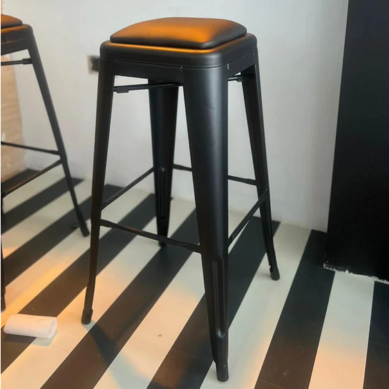 Tolix French Bistro Industrial High Stool