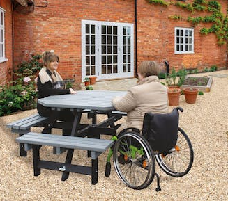 Wheelchair Access Picnic Tables - Octagonal