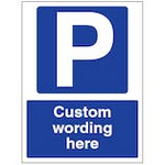 Custom Parking Signs 