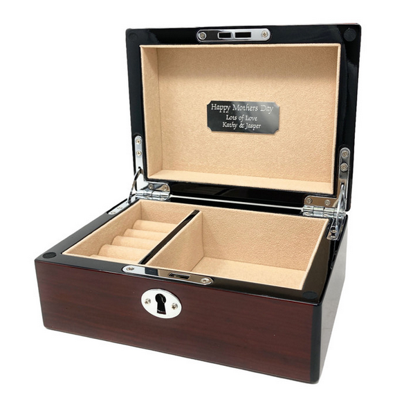 Personalised Stratton Jewellery Box