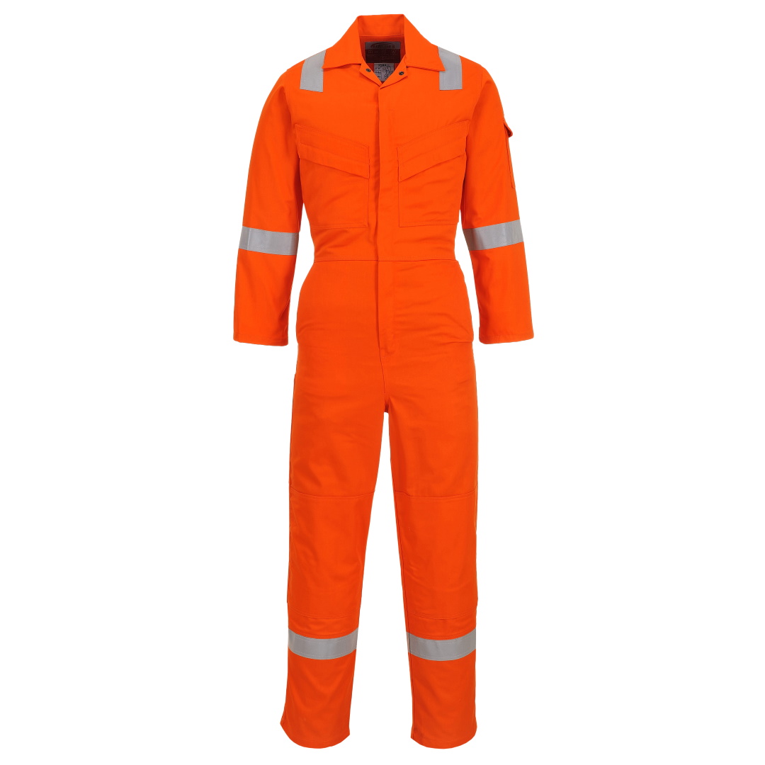 Flame Resistant Orange Coverall