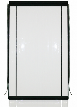 Clear PVC Patio Blind – 90cm 