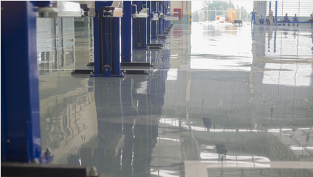 Seamless Flooring Solutions for Automotive Facilities