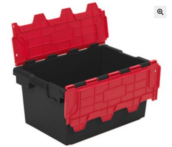 Lidded Crate – Tote Plastic Containers