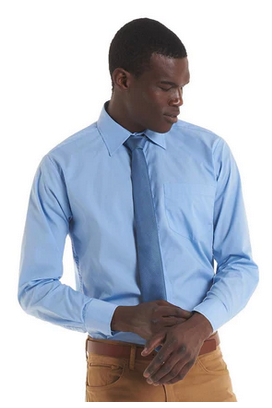 Men's Long Sleeve Poplin Shirt UC713 