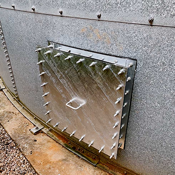Low Level Sprinkler Tank Access Hatches