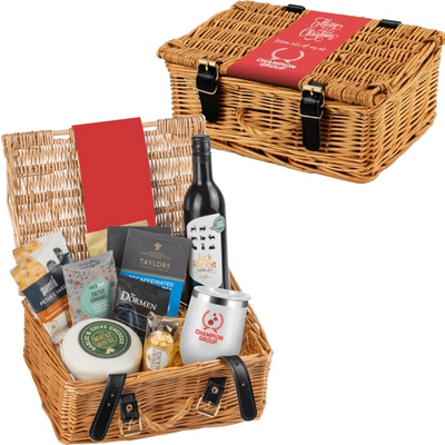 Branded Mini Gift Hamper with Reusable Coffee Cup - Alcohol Edition