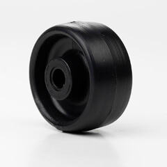 28mm Black Plastic Wheel