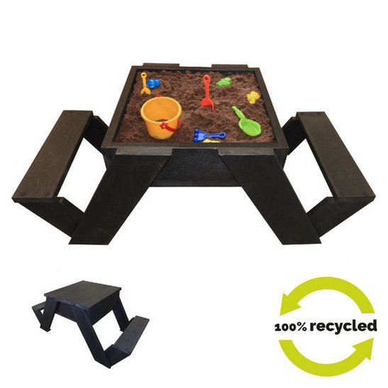 Sand Pit Table & Bench Set 