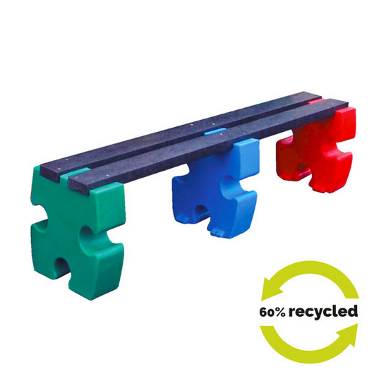 3 & 4 Person Jigsaw Bench 