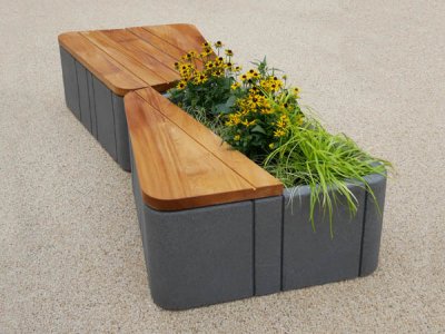 Uniun® Combined Seating & Planter