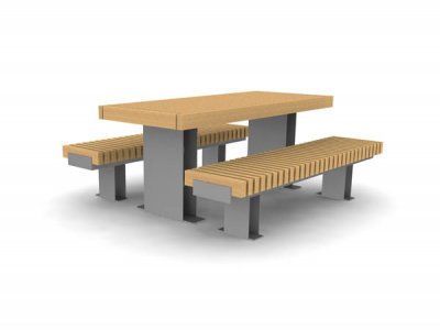 RailRoad Picnic Benches & Table