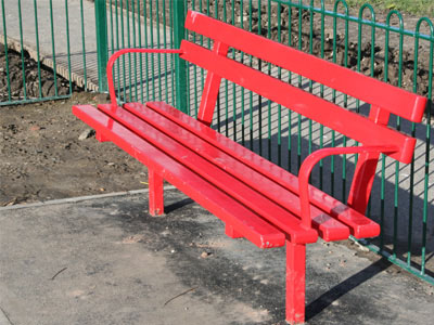 Playground Seating & Bins