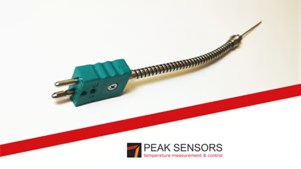 Special Mineral Insulated Thermocouple with Standard Plug & Flexible Sheath