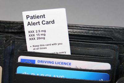 Patient Alert Cards