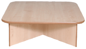 Low Square Play Table (TA1)