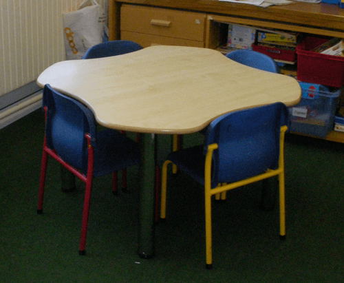 4 Person Clover Table (TA4)