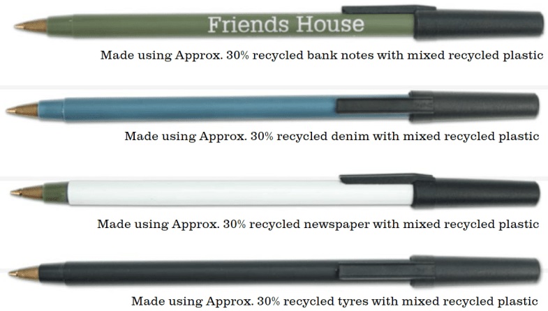 Branded Recycled Pens